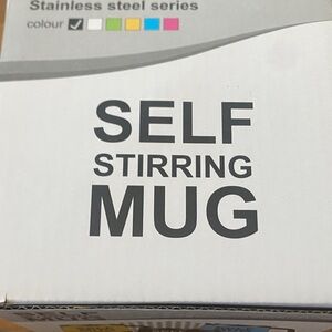 Self Stirring Mug - Stainless Steel Series